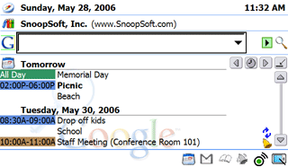 SnoopSoft WebCalendar