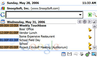 SnoopSoft WebCalendar